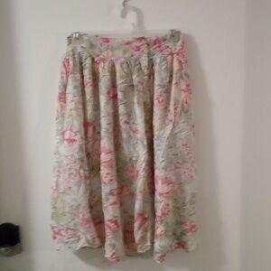 ECOTÉ Sheer Floral Skirt